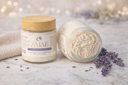 Set Relajante de Lavanda y Agua de Rosas.