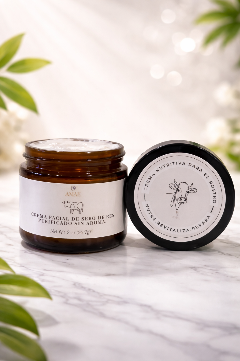 NUEVO Set de cuidado facial nutritivo y reparador 100% Natural.