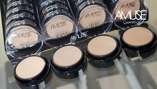 Amuse Long Lasting Matte Pressed Powder Foundation (Base en polvo)