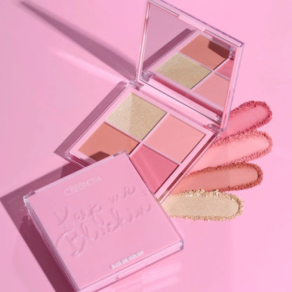 KEEP ME BLUSHING 24/7 BLUSH QUAD (Rubor en polvo)