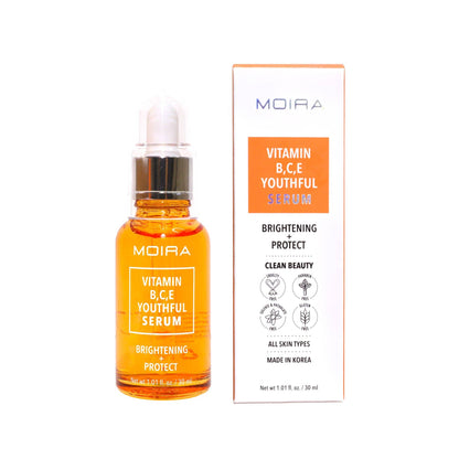 Facial Serum - Vitamin B,C,E Youthful (Suero facial con vitamina B,C,E).