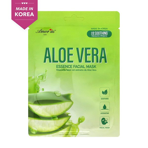 MASCARILLA FACIAL DE ALOE VERA.