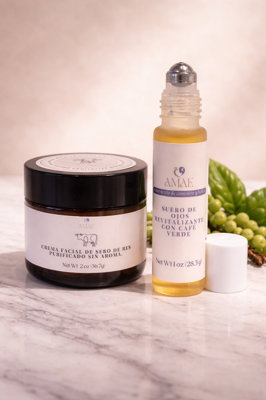 NUEVO Set de cuidado facial nutritivo y reparador 100% Natural.