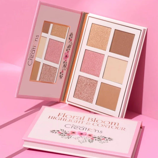 FLORAL BLOOM HIGHLIGHT & CONTOUR KIT (Paleta de contorno e iluminador)