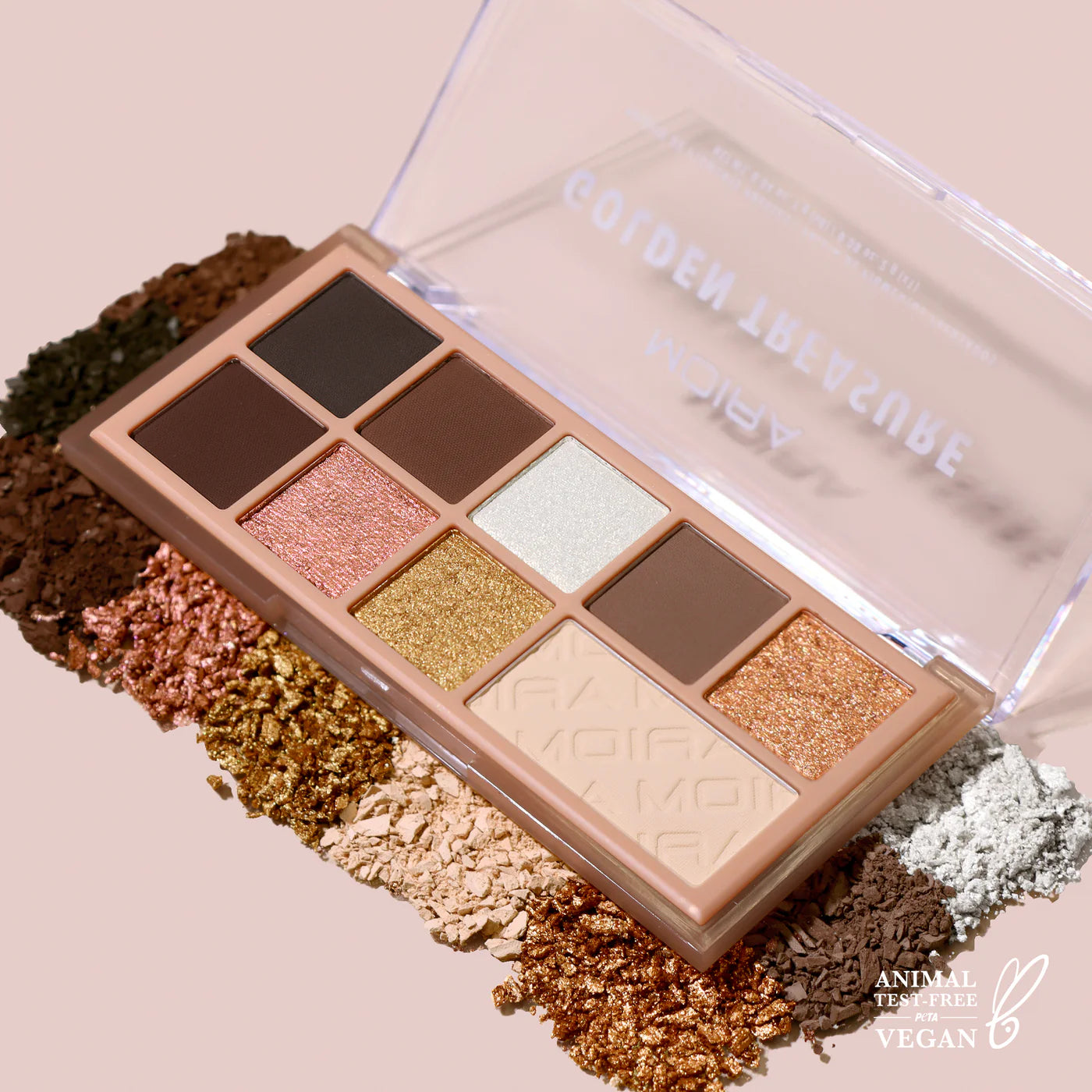 GOLDEN TREASURE EYESHADOW  PALETTE (Mini paleta de sombras)