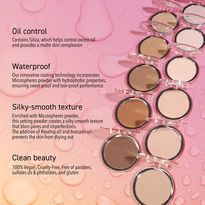 SOFT FOCUS WATERPROOF SETTING POWDER (Polvo compacto)