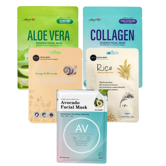 Face mask bundle (Set de mascarillas para el rostro).