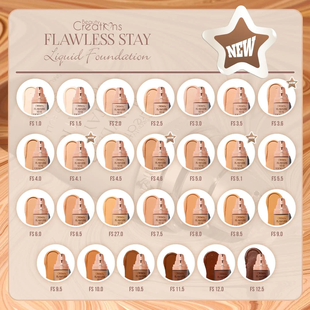 FLAWLESS STAY FOUNDATION (Base liquida)