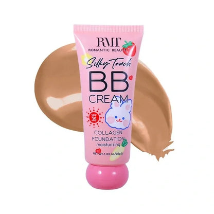 Silky Touch BB Cream Foundation SPF 35 W/ Hydrolyzed Collagen (Crema con color)