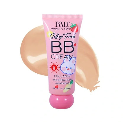 Silky Touch BB Cream Foundation SPF 35 W/ Hydrolyzed Collagen (Crema con color)