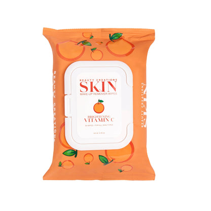 VITAMIN C BRIGHTENING MAKEUP REMOVER WIPES (Toallas desmaquillantes)